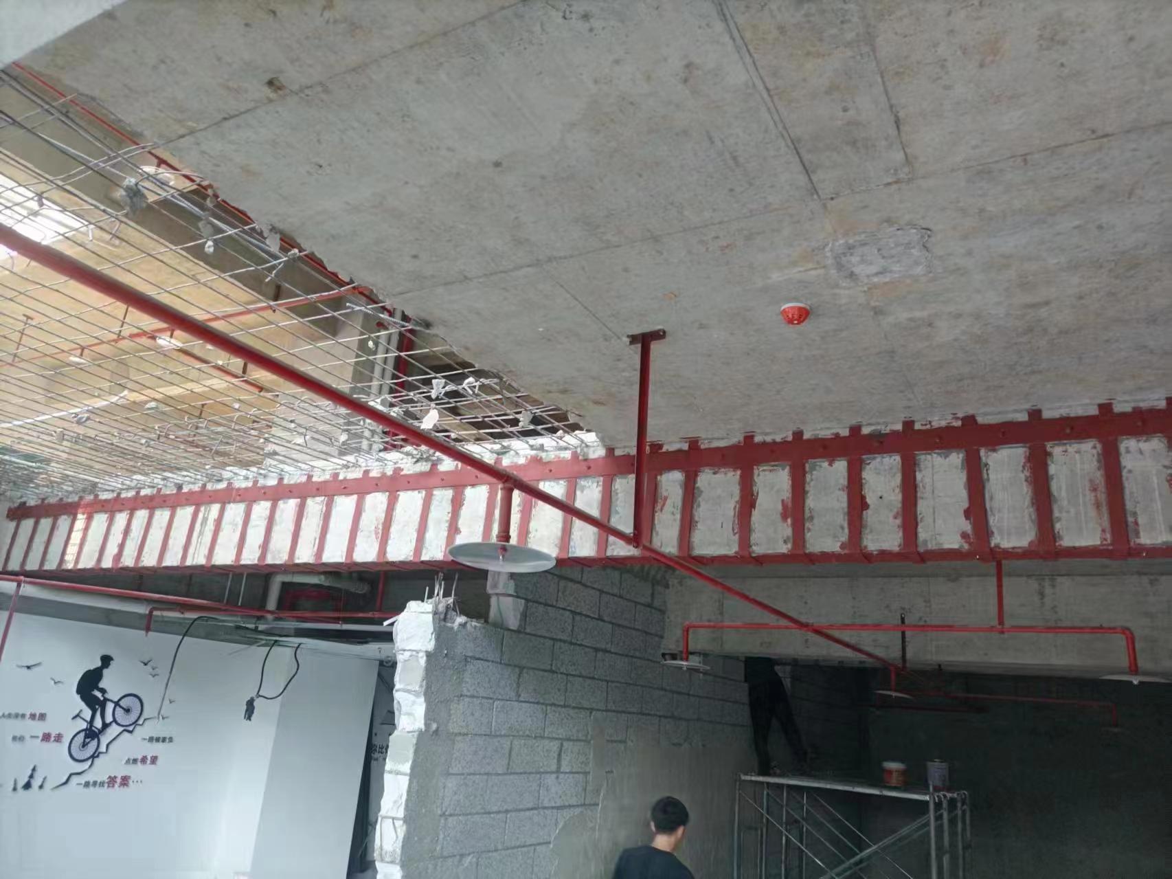 广元厂房新增设备楼板的承载力不足的加固方法